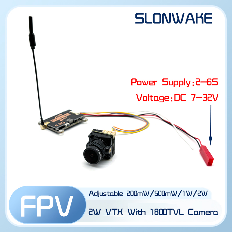 SLONWAKE 5.8G 56CH 2W transmit - Fpv Drone Frame 评论和价格